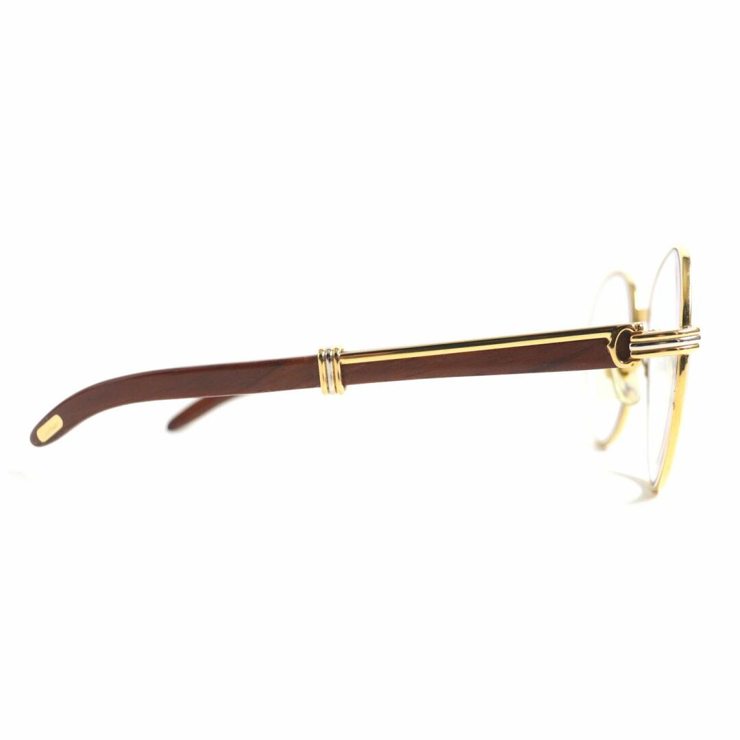 Cartier - 良品▽Cartier カルティエ ウッドテンプル ロゴ金具 Cartier - 良品▽Cartier カルティエ ウッドテンプル ロゴ金具