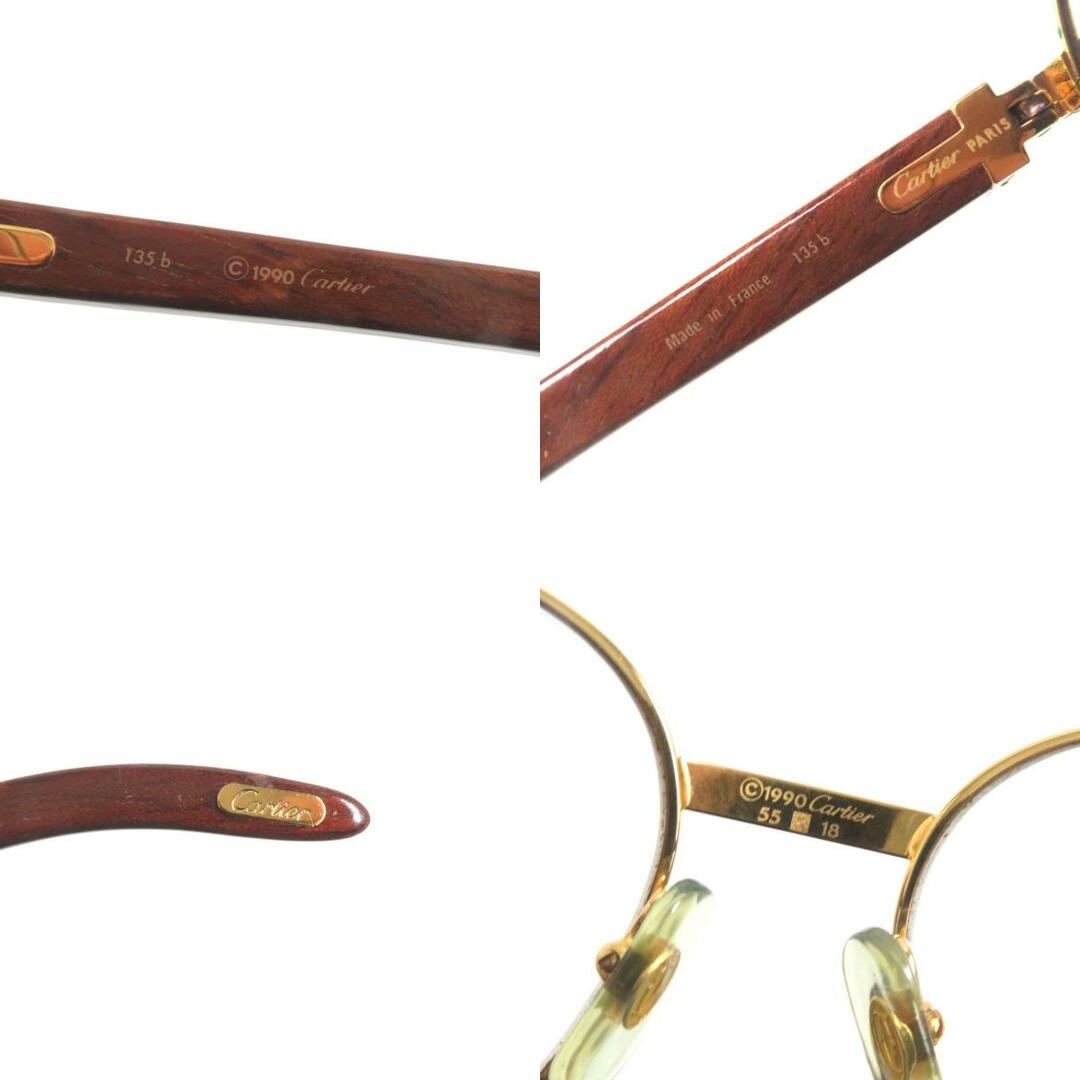 Cartier - 良品▽Cartier カルティエ ウッドテンプル ロゴ金具 Cartier - 良品▽Cartier カルティエ ウッドテンプル ロゴ金具