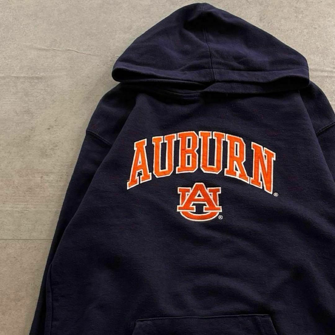 カレッジロゴ　AUBURN オーバーン大学　カレッジパーカー　古着　パープル メンズのトップス(パーカー)の商品写真