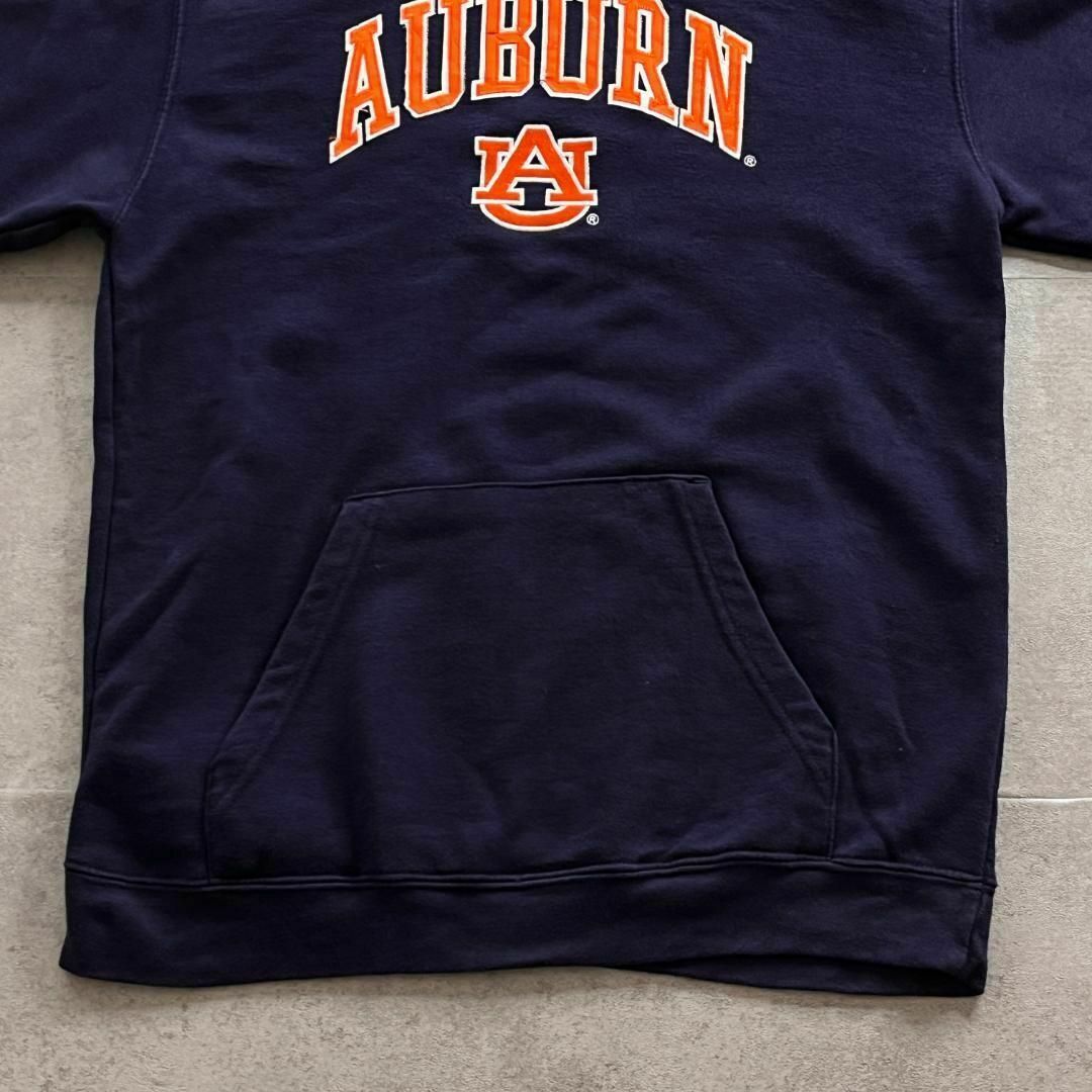 カレッジロゴ　AUBURN オーバーン大学　カレッジパーカー　古着　パープル メンズのトップス(パーカー)の商品写真