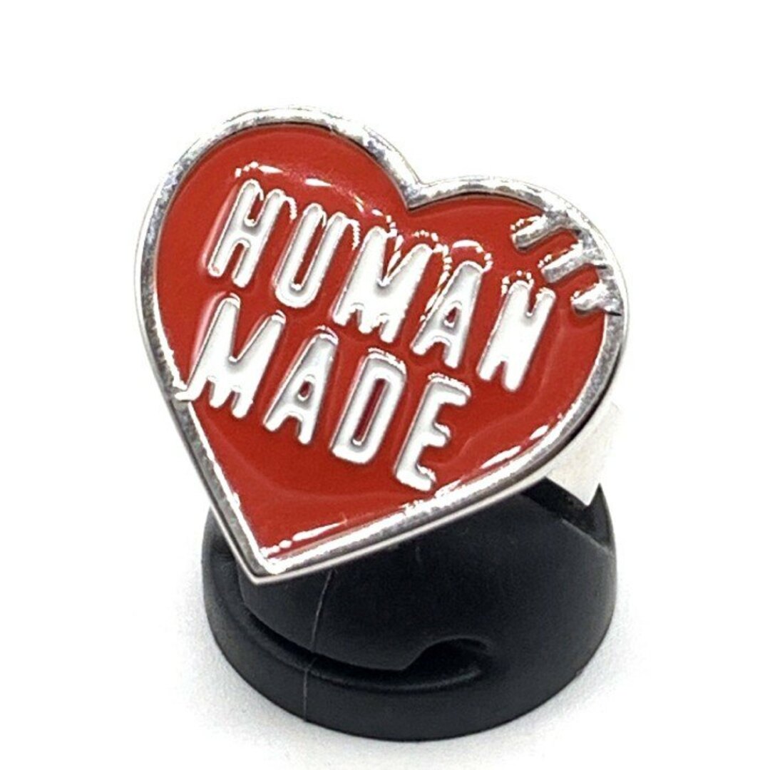 HUMAN MADE ヒューマンメイド HEART RING ハートリング レッド Size 15号 メンズのアクセサリー(リング(指輪))の商品写真