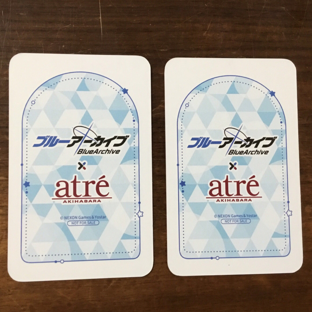 ブルーアーカイブ　アトレ秋葉原　コラボ　特典カード　非売品