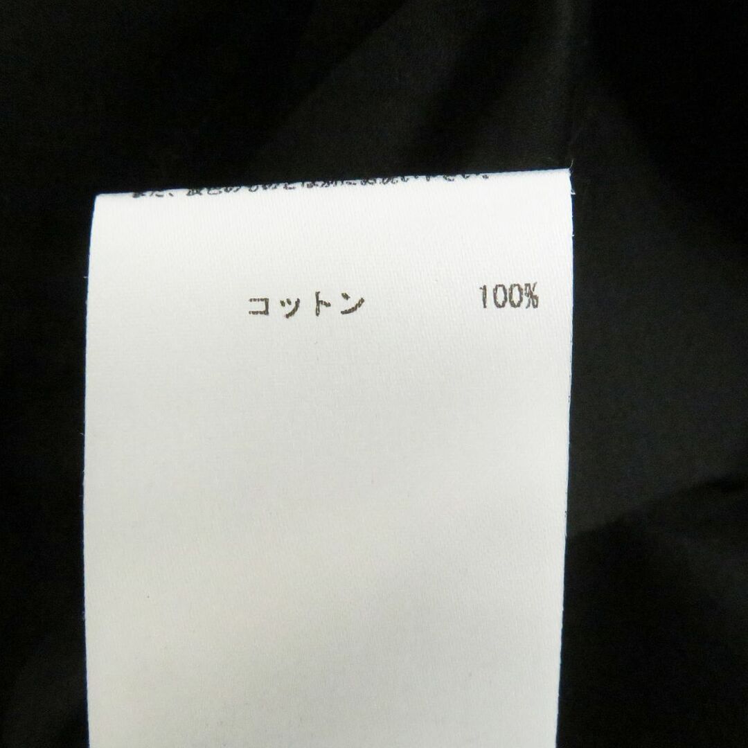 Jil Sander(ジルサンダー)の極美品□JIL SANDER/ジルサンダー JSPS705002 無地 コットン100％ クルーネック 薄手 ショートスリーブ 半袖Tシャツ 黒 M 伊製 正規品 メンズのトップス(Tシャツ/カットソー(半袖/袖なし))の商品写真