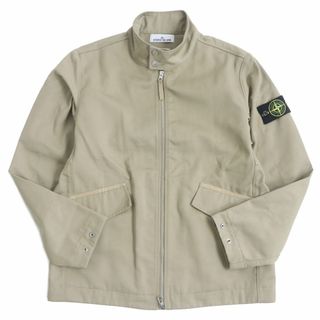 ストーンアイランド(STONE ISLAND)の極美品□23SS ストーンアイランド 781541128 コットンギャバジン ドッグイヤー ジップブルゾン/スウィングトップ ベージュ M 伊製 正規品(その他)