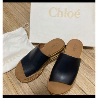 Chloe - 【最終お値下げ】Chloe ファーサンダル 36サイズの通販 by