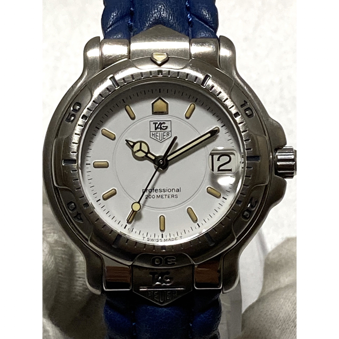 TAG Heuer(タグホイヤー)の美品！　TAG タグホイヤー　6000シリーズ　ベルト純正　メンズ腕時計 メンズの時計(腕時計(アナログ))の商品写真
