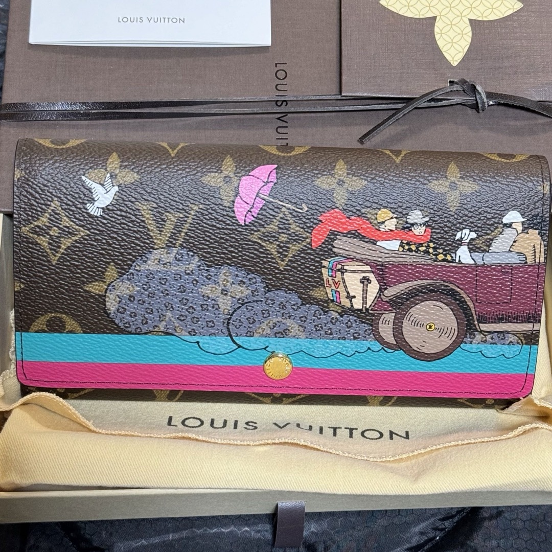 LOUIS VUITTON(ルイヴィトン)の【新品・未使用】LOUIS VUITTON モノグラム／ダミエ柄長財布 メンズのファッション小物(長財布)の商品写真