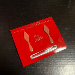 クリスチャンルブタン(Christian Louboutin)のクリスチャンルブタン　マットフルイドサンプリングパレット　リップ　口紅　サンプル(サンプル/トライアルキット)