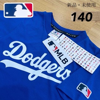 MLB - 希少【140】MLB公式 ドジャース半袖Tシャツ●大谷翔平　ユニフォーム/青