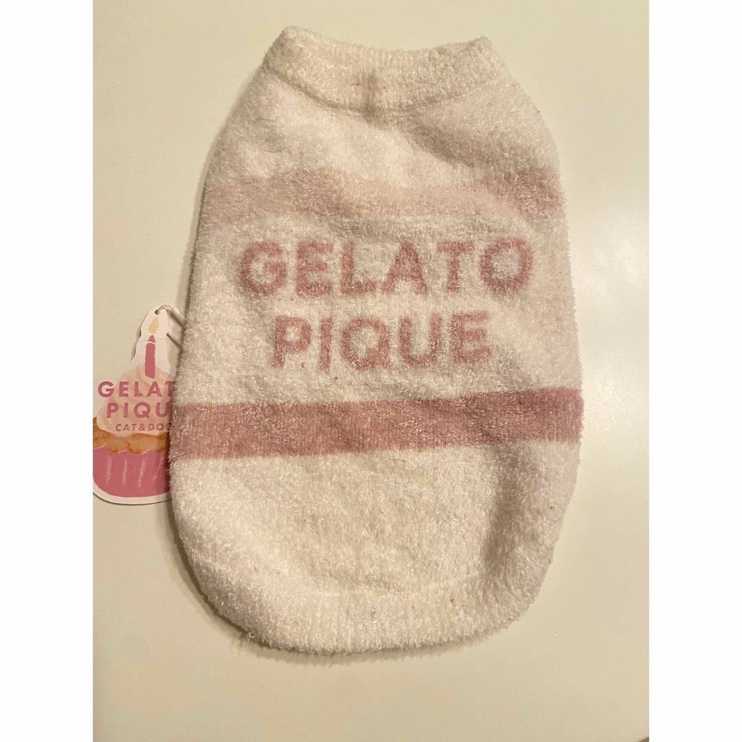 gelato pique(ジェラートピケ)のgelatopique ジェラピケ CAT&DOG ケーキボーダープルオーバー その他のペット用品(犬)の商品写真