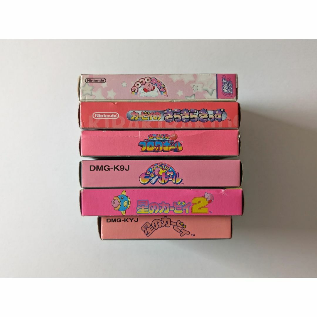 ゲームボーイ カービィ 6本セット 星のカービィ Gameboy Kirby