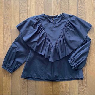 ザラ(ZARA)のZARA フリルブラウス(シャツ/ブラウス(長袖/七分))