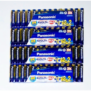 パナソニック(Panasonic)の【新品】Panasonic エボルタ　56本　単3アルカリ乾電池　12+2(その他)
