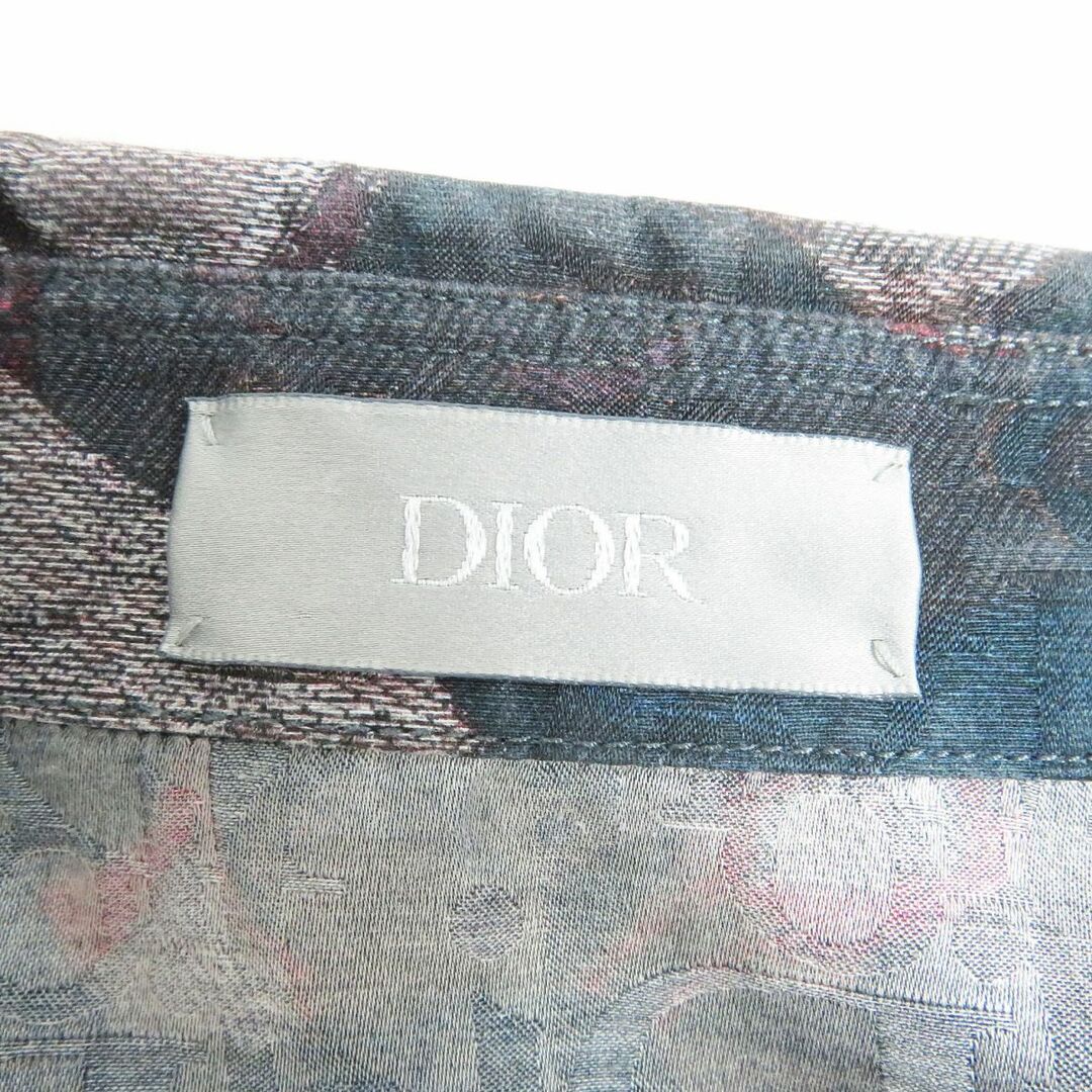 DIOR HOMME(ディオールオム)の美品□21AW DIOR AND PETER DOIG ディオール オム カモフラ シルク52% 半袖シャツ/ショートパンツ セットアップ 42/52 マルチ 伊製 正規品 メンズのメンズ その他(その他)の商品写真