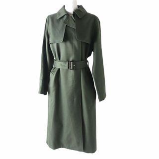 MACKINTOSH - 未使用品◎正規品 伊製 MACKINTOSH マッキントッシュ LMD-027F レディース シルク混 比翼仕立 ロング丈 トレンチコート カーキ 34 タグ付