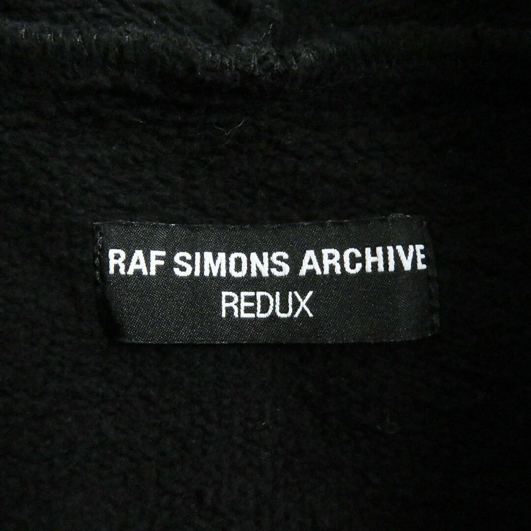 RAF SIMONS(ラフシモンズ)の美品□21SS RAF SIMONS/ラフシモンズ アーカイブ リダックス アントワーププリント オーバーサイズ スウェットパーカー/フーディー 黒 2 メンズのトップス(パーカー)の商品写真