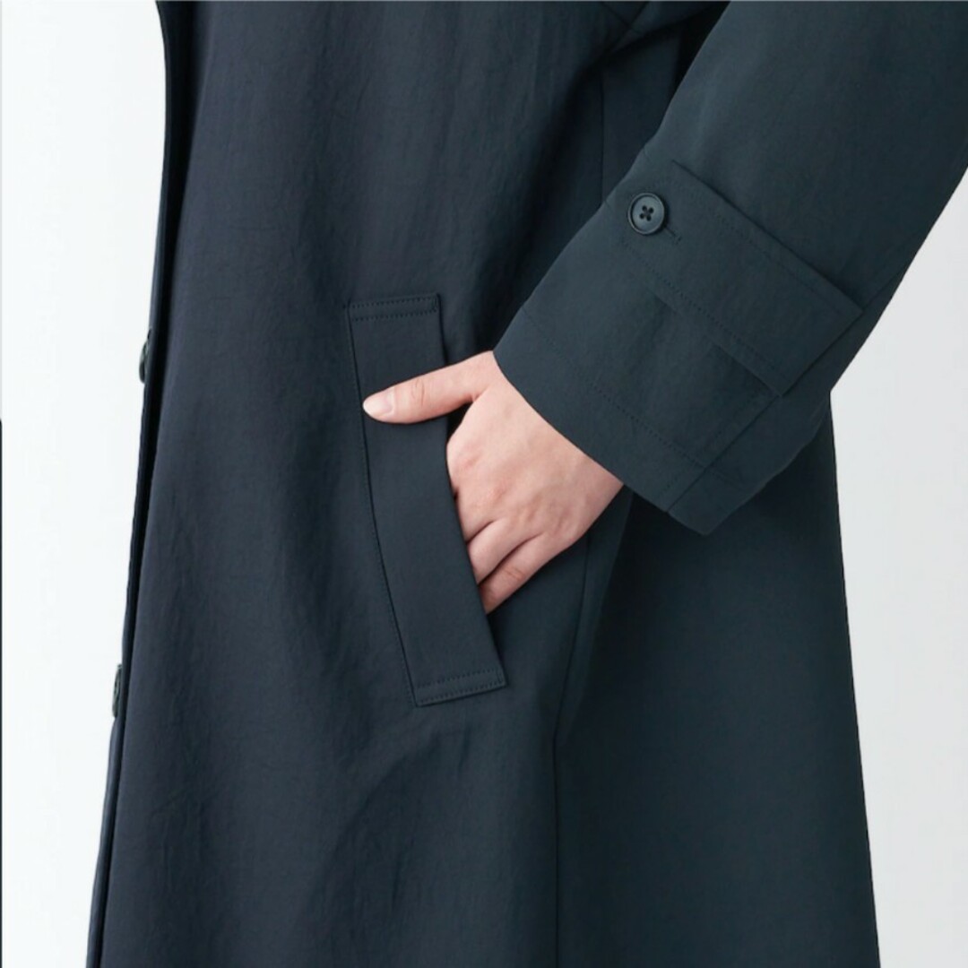 MUJI (無印良品)(ムジルシリョウヒン)の撥水トレンチコート レディースのジャケット/アウター(トレンチコート)の商品写真