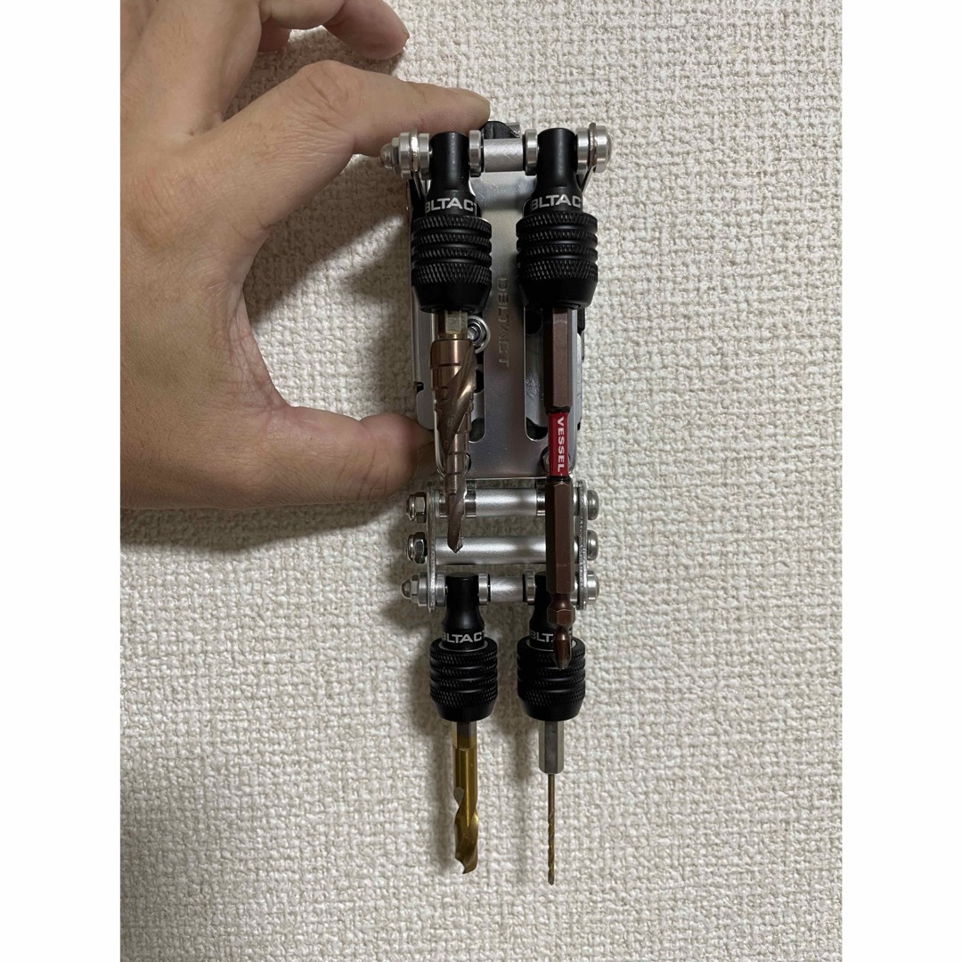 ダブルタクトプレート ビットホルダー4P ニックス風チェーン ダブルタクトプレート ビットホルダー4P ニックス風チェーン