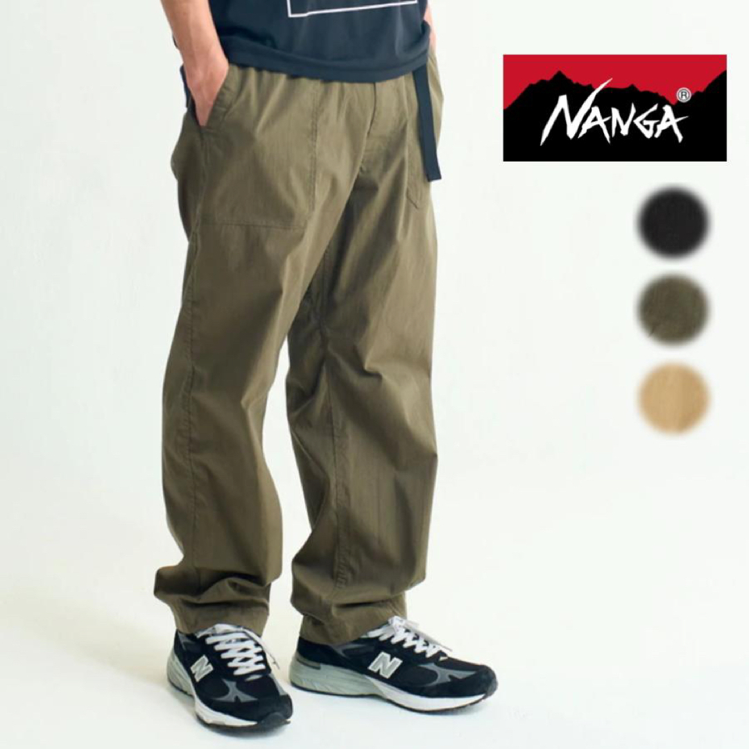 NANGA(ナンガ)のnanga TAKIBI RIPSTOP FIELD PANTS Lサイズ メンズのパンツ(ワークパンツ/カーゴパンツ)の商品写真