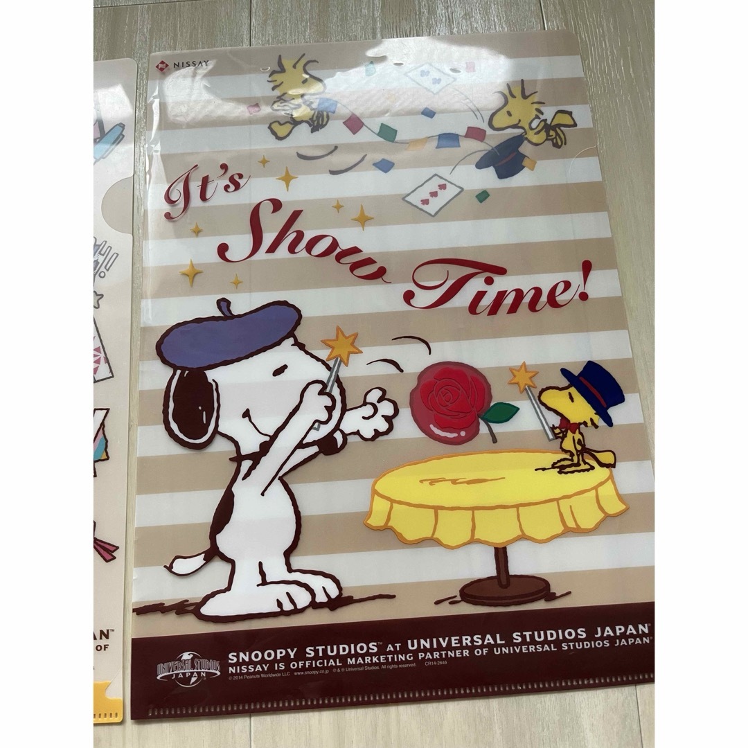 SNOOPY(スヌーピー)のスヌーピー　SNOOPY クリアファイル3枚 エンタメ/ホビーのアニメグッズ(クリアファイル)の商品写真