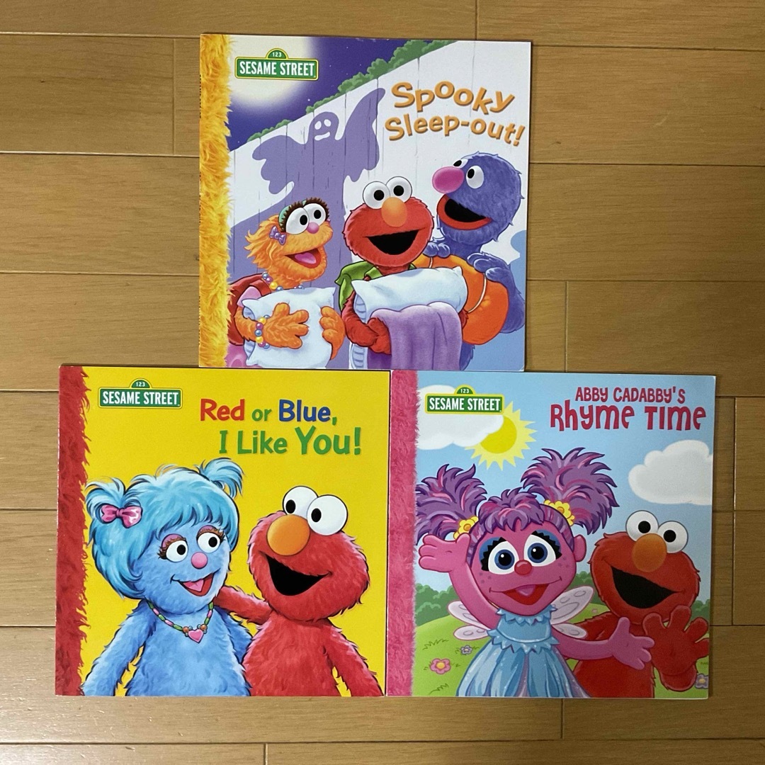 SESAME STREET(セサミストリート)のＳｅｓａｍｅ　Ｓｔｒｅｅｔ　Ｓｐｏｏｋｙ　Ｓｌｅｅｐ－Ｏｕｔ他３冊セット★ エンタメ/ホビーの本(洋書)の商品写真