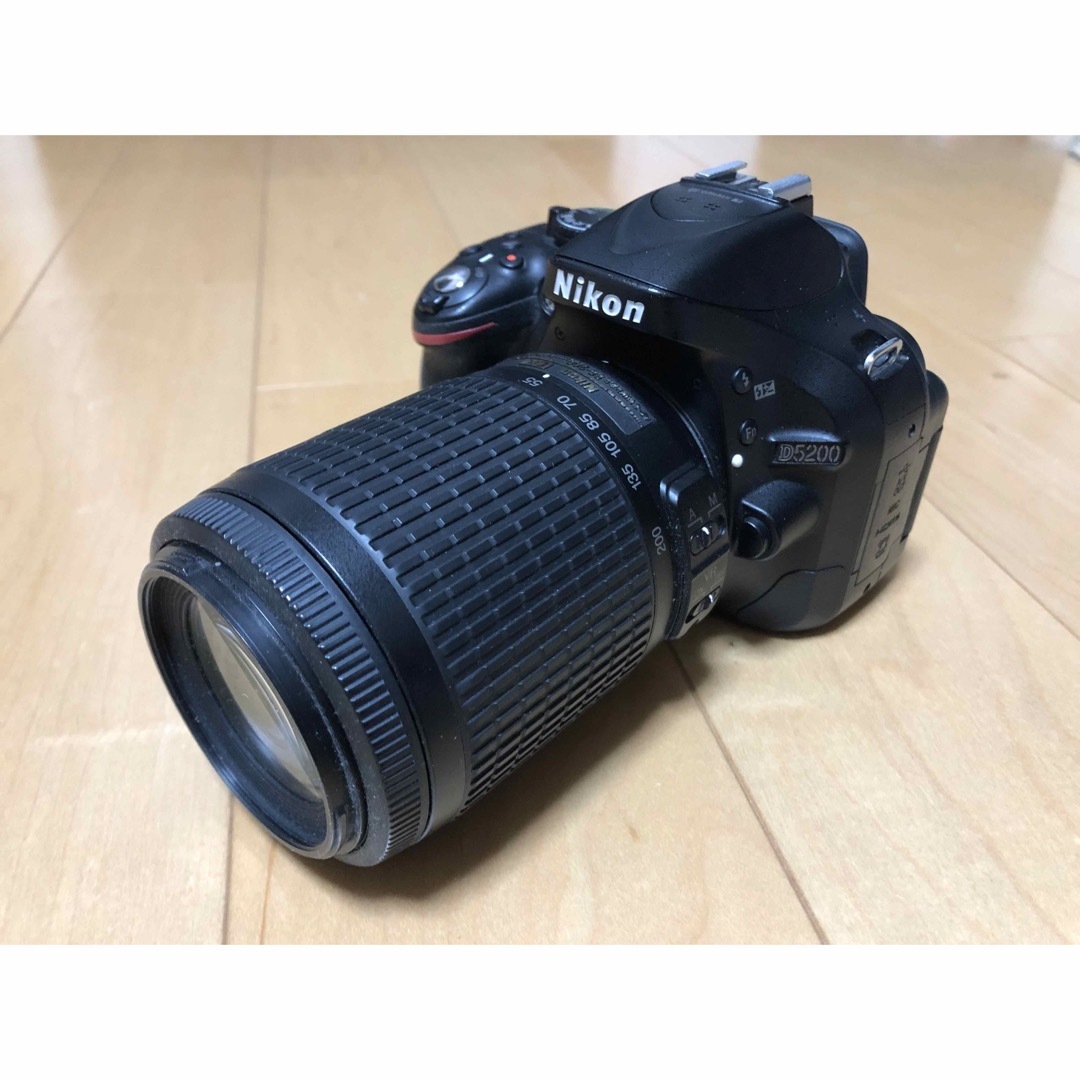 Nikon(ニコン)のニコン Nikon D5200 55-200mm 望遠レンズキット スマホ/家電/カメラのカメラ(デジタル一眼)の商品写真