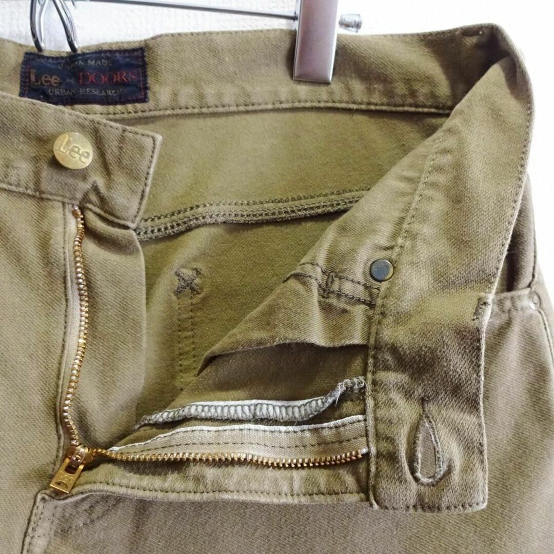 Lee(リー)のLee × ドアーズ　アンクルパンツ　W83cm　ストレッチ　濃ベージュ メンズのパンツ(デニム/ジーンズ)の商品写真