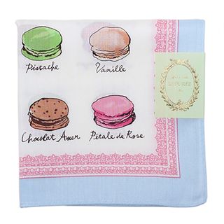 ラデュレ(LADUREE)のラデュレ 新品ハンカチ　ブルー　6枚(ハンカチ)