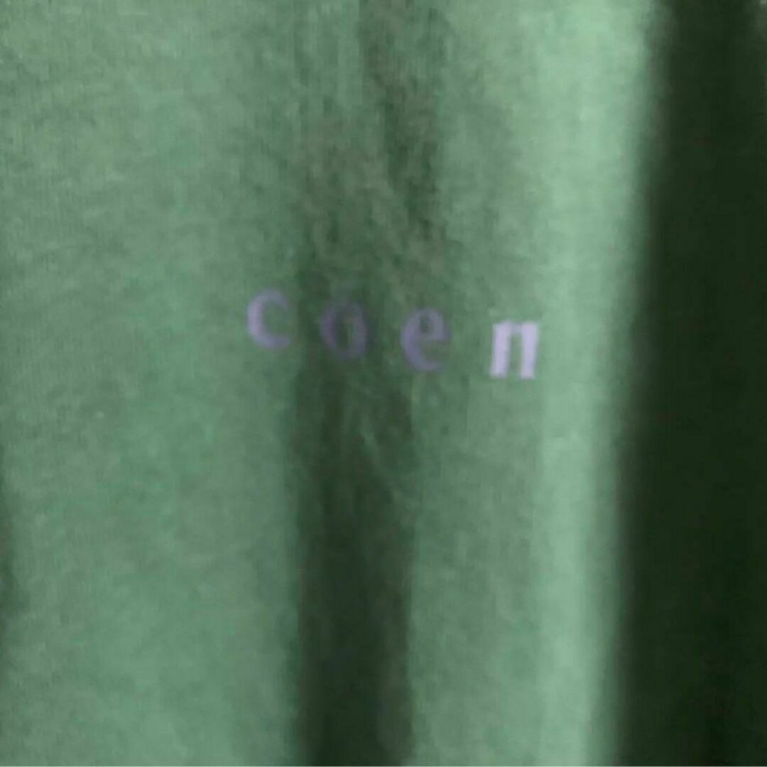 coen(コーエン)のCOEN コーエン️ Mサイズ メンズ Tシャツ 緑 グリーン️ メンズのトップス(Tシャツ/カットソー(七分/長袖))の商品写真