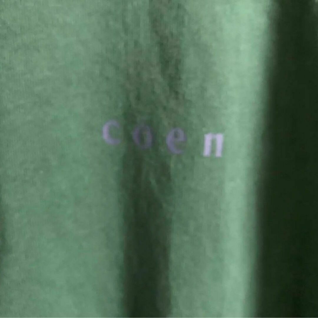 coen(コーエン)のCOEN コーエン️ Mサイズ メンズ Tシャツ 緑 グリーン️ メンズのトップス(Tシャツ/カットソー(七分/長袖))の商品写真