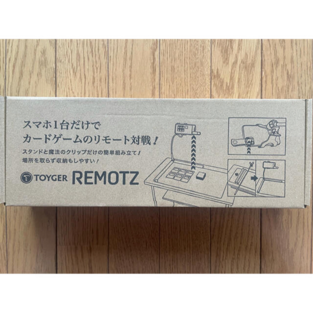 toyger REMOTZ 　カードゲームのリモート対戦をスマホ1台で！ エンタメ/ホビーのトレーディングカード(カードサプライ/アクセサリ)の商品写真