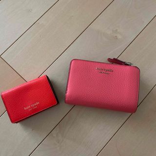 ケイトスペードニューヨーク(kate spade new york)の★最終価格★katespadeNEWYORK 折財布&ミニ財布　極美品2点セット(財布)