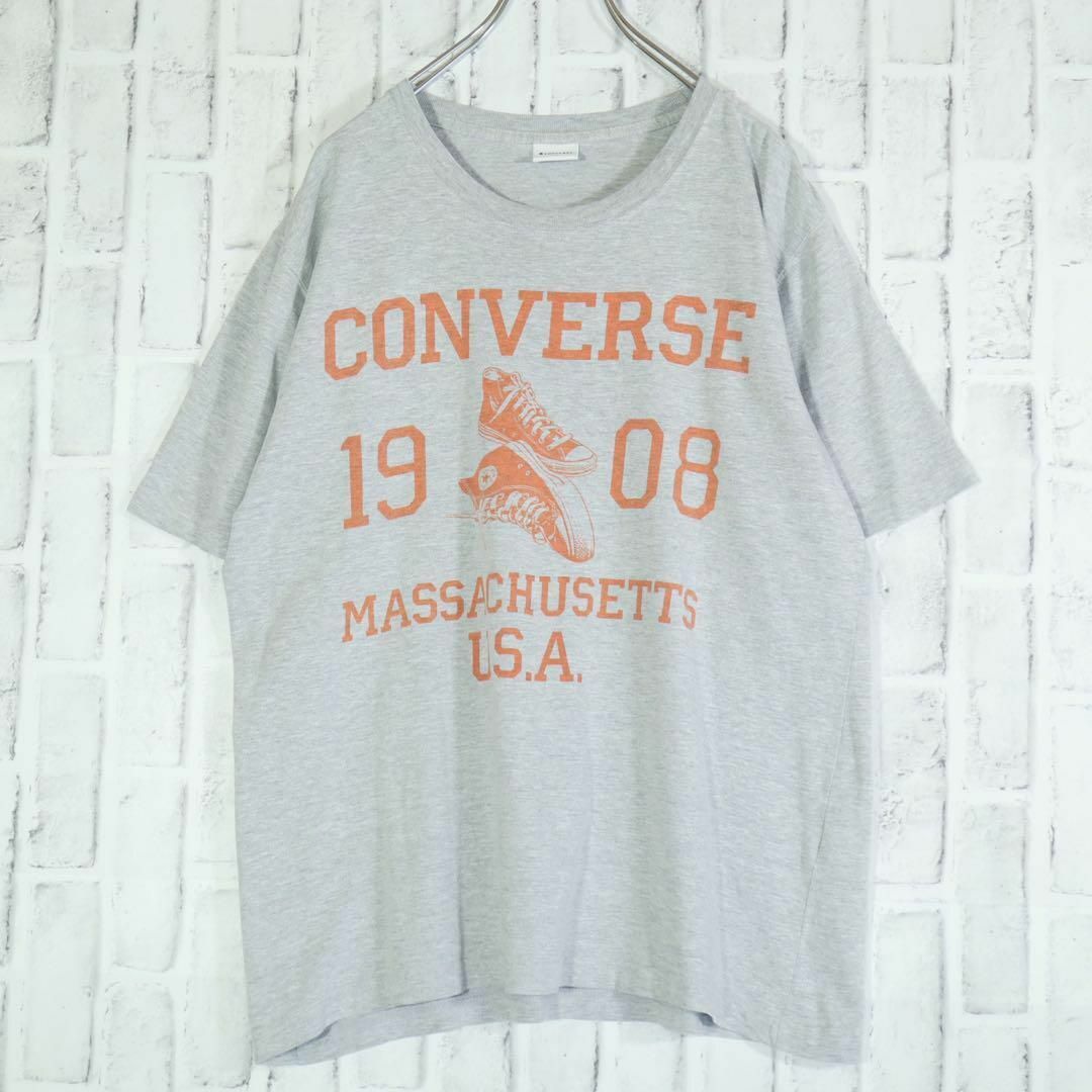 CONVERSE(コンバース)の【レトロ古着】オールスタースニーカープリントTシャツ デカロゴ ビックシルエット メンズのトップス(Tシャツ/カットソー(半袖/袖なし))の商品写真