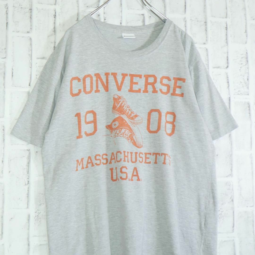 CONVERSE(コンバース)の【レトロ古着】オールスタースニーカープリントTシャツ デカロゴ ビックシルエット メンズのトップス(Tシャツ/カットソー(半袖/袖なし))の商品写真