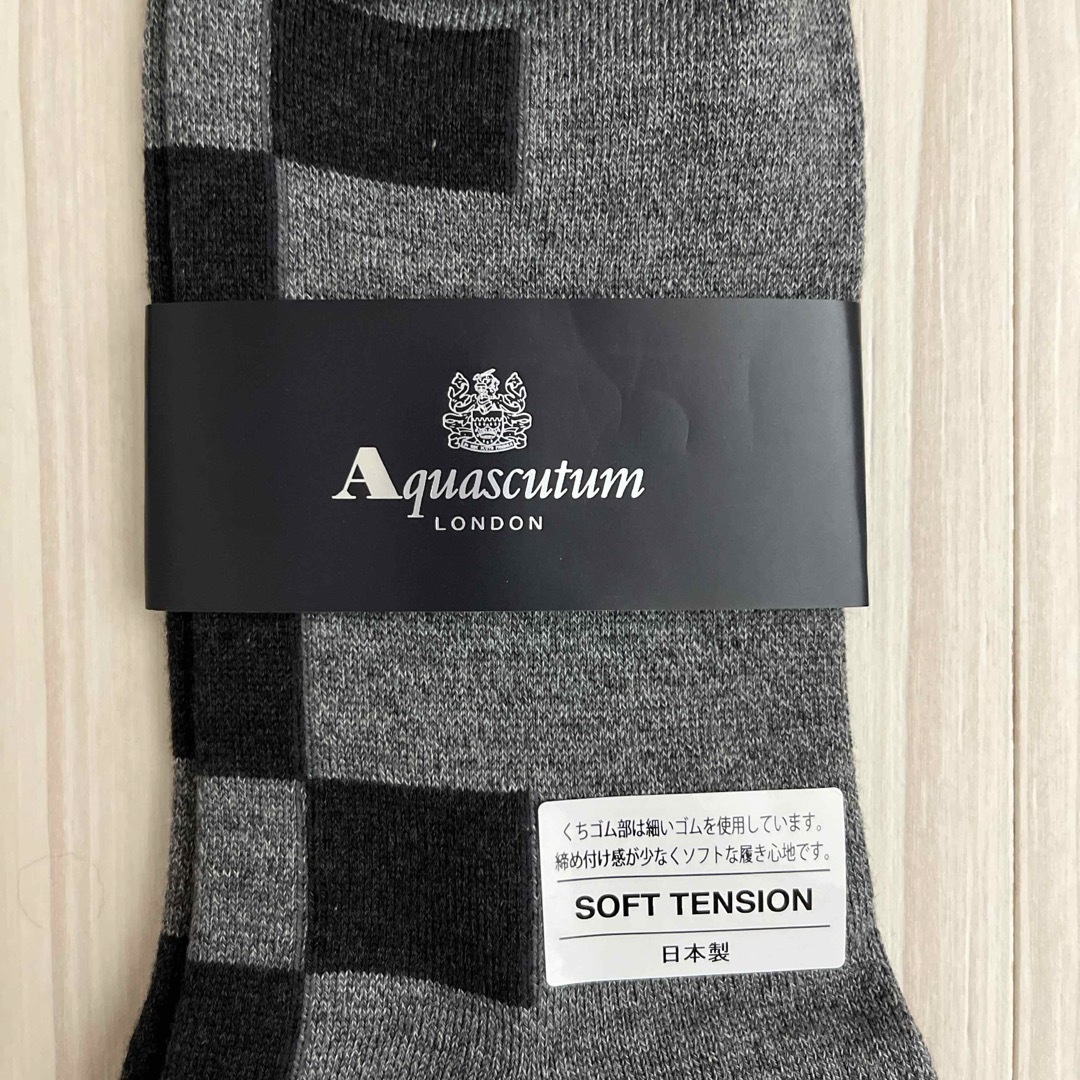 AQUA SCUTUM(アクアスキュータム)のメンズ　靴下 メンズのレッグウェア(ソックス)の商品写真