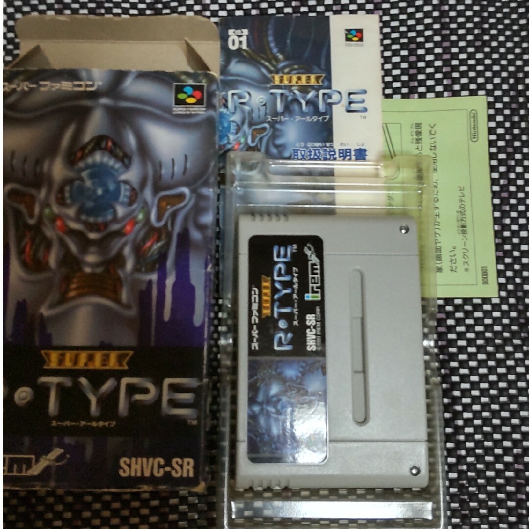 スーパーファミコン ソフト スーパーアールタイプ SUPERR-TYPE エンタメ/ホビーのゲームソフト/ゲーム機本体(家庭用ゲームソフト)の商品写真
