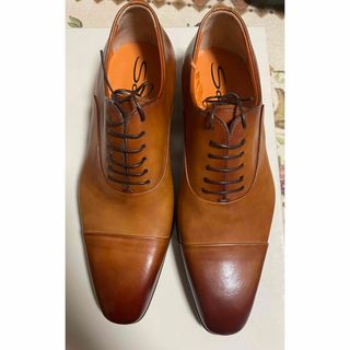 サントーニ(Santoni)のsantoni ストレートチップライトブラウン(サイズ:4 1/2)(ドレス/ビジネス)