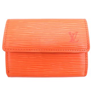 ルイヴィトン(LOUIS VUITTON)の未使用 ルイ・ヴィトン ラドロー エピ M6330H コインケース エピレザー マンダリン LV 0202【中古】LOUIS VUITTON レディース(コインケース)