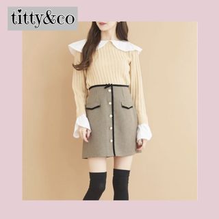 ティティアンドコー(titty&co)の⭐️スカート(ミニスカート)