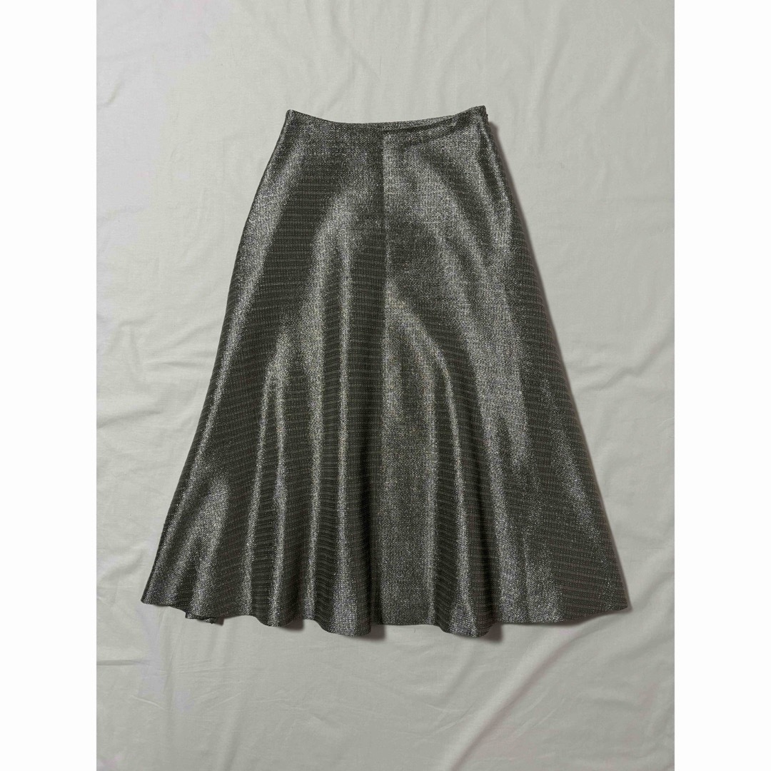 IENA(イエナ)のIENA ラメツイード フレアスカート 38 レディースのスカート(ロングスカート)の商品写真