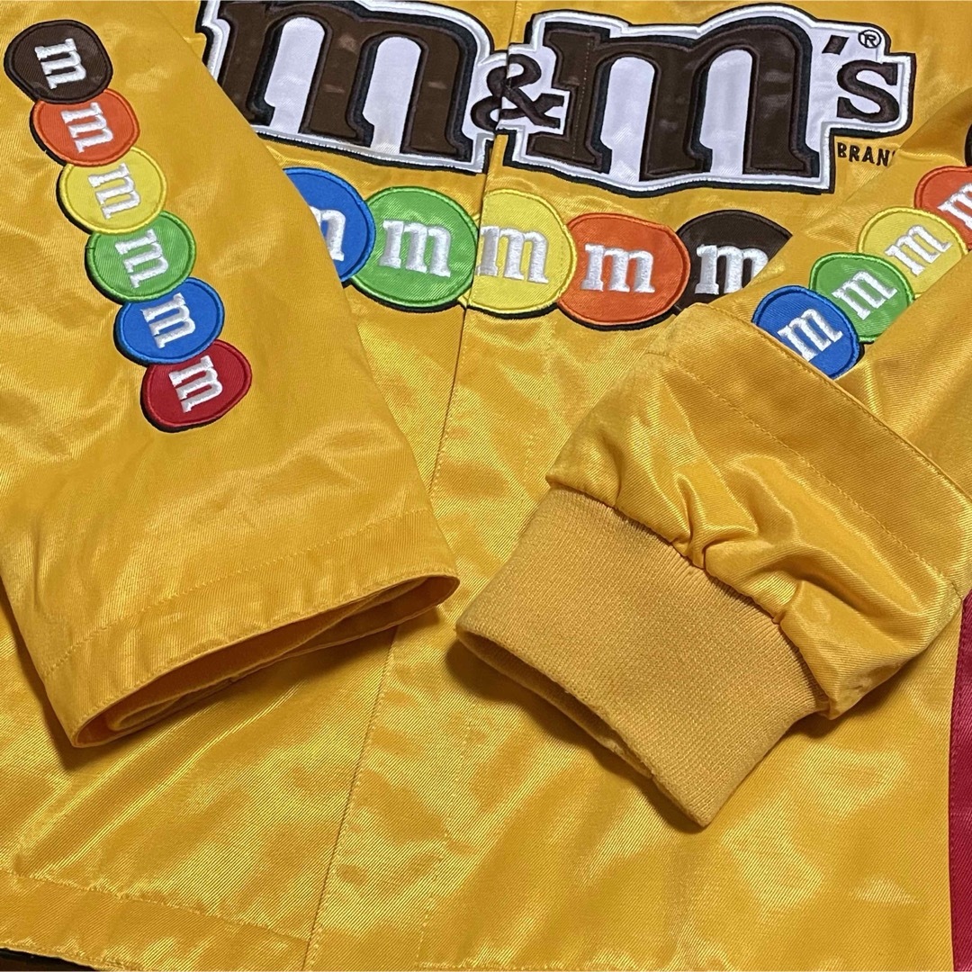 M&M - ナスカー レーシングジャケット m&m's カイル ブッシュ M&M - ナスカー レーシングジャケット m&m's カイル ブッシュ