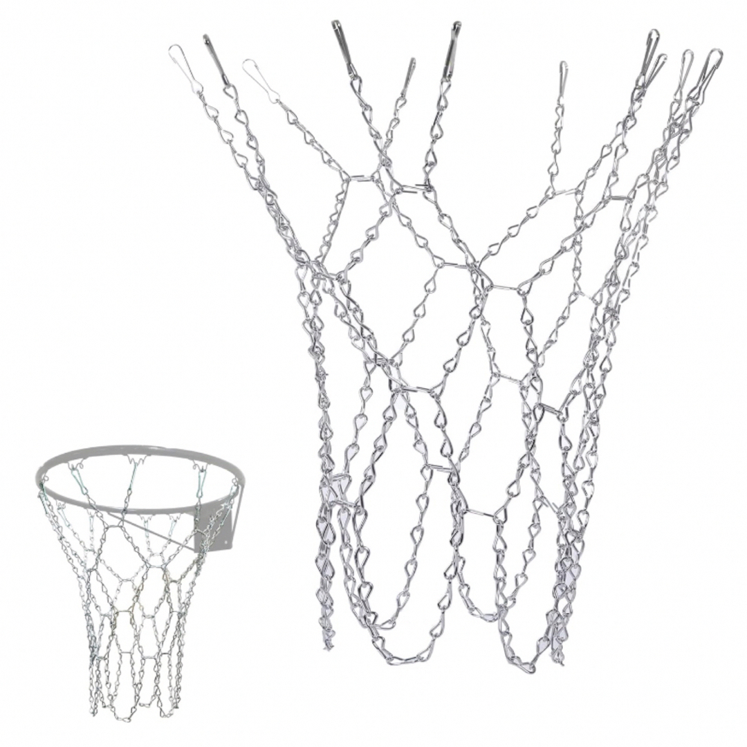 バスケットボール用チェーンゴールネット バスケゴール チェーンネット  スポーツ/アウトドアのスポーツ/アウトドア その他(バスケットボール)の商品写真