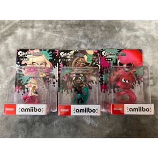 ニンテンドウ(任天堂)のヒメ イイダ タコ amiibo 3点セット スプラトゥーン3(ゲームキャラクター)