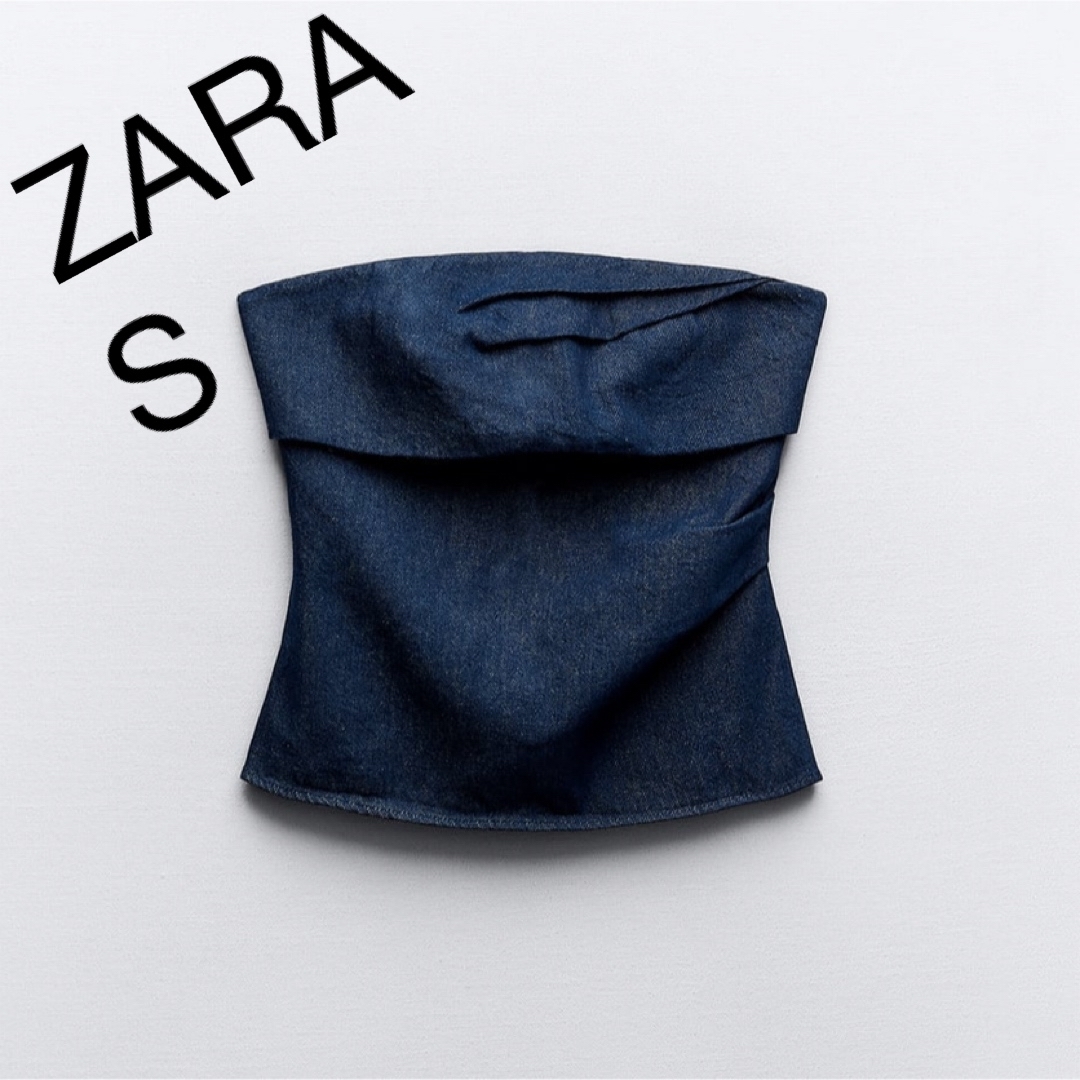 ZARA(ザラ)のストラップレストップス レディースのトップス(ベアトップ/チューブトップ)の商品写真