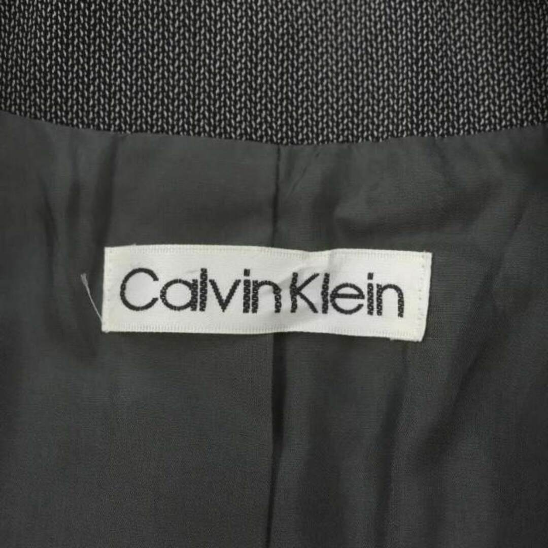 Calvin Klein(カルバンクライン)のカルバンクライン スカート ジャケット スーツ ダブル ひざ丈 1 XS グレー レディースのジャケット/アウター(その他)の商品写真