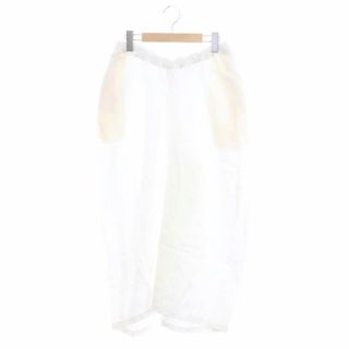 スズキタカユキ(suzuki takayuki)のスズキ タカユキ dhoti ワイドパンツ リネン イージー 白 S222-22(スラックス)