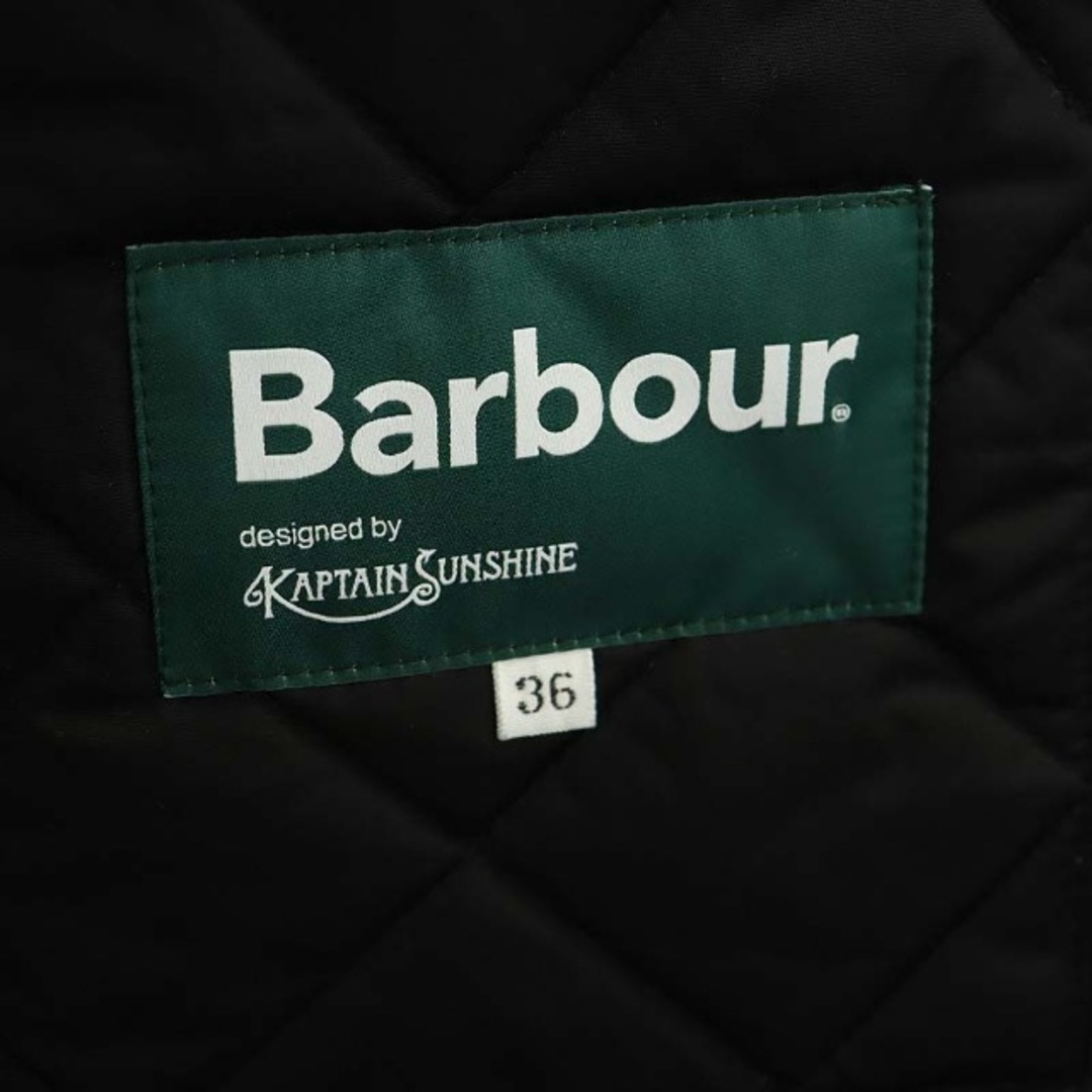 Barbour(バーブァー)のバブアー ミル ノーカラー キルティング ロング 36 S 黒 レディースのレディース その他(その他)の商品写真