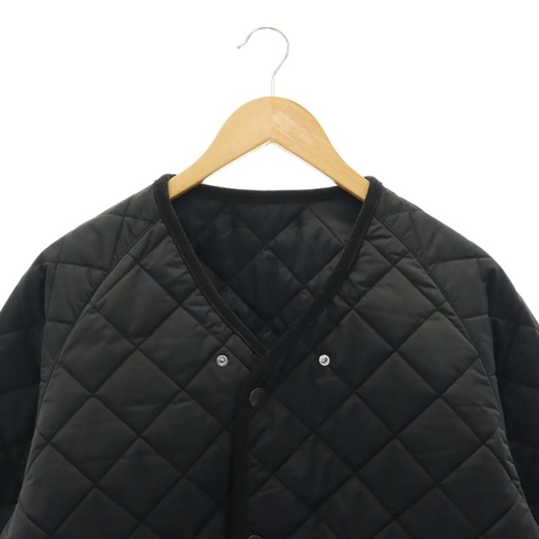 Barbour(バーブァー)のバブアー ミル ノーカラー キルティング ロング 36 S 黒 レディースのレディース その他(その他)の商品写真