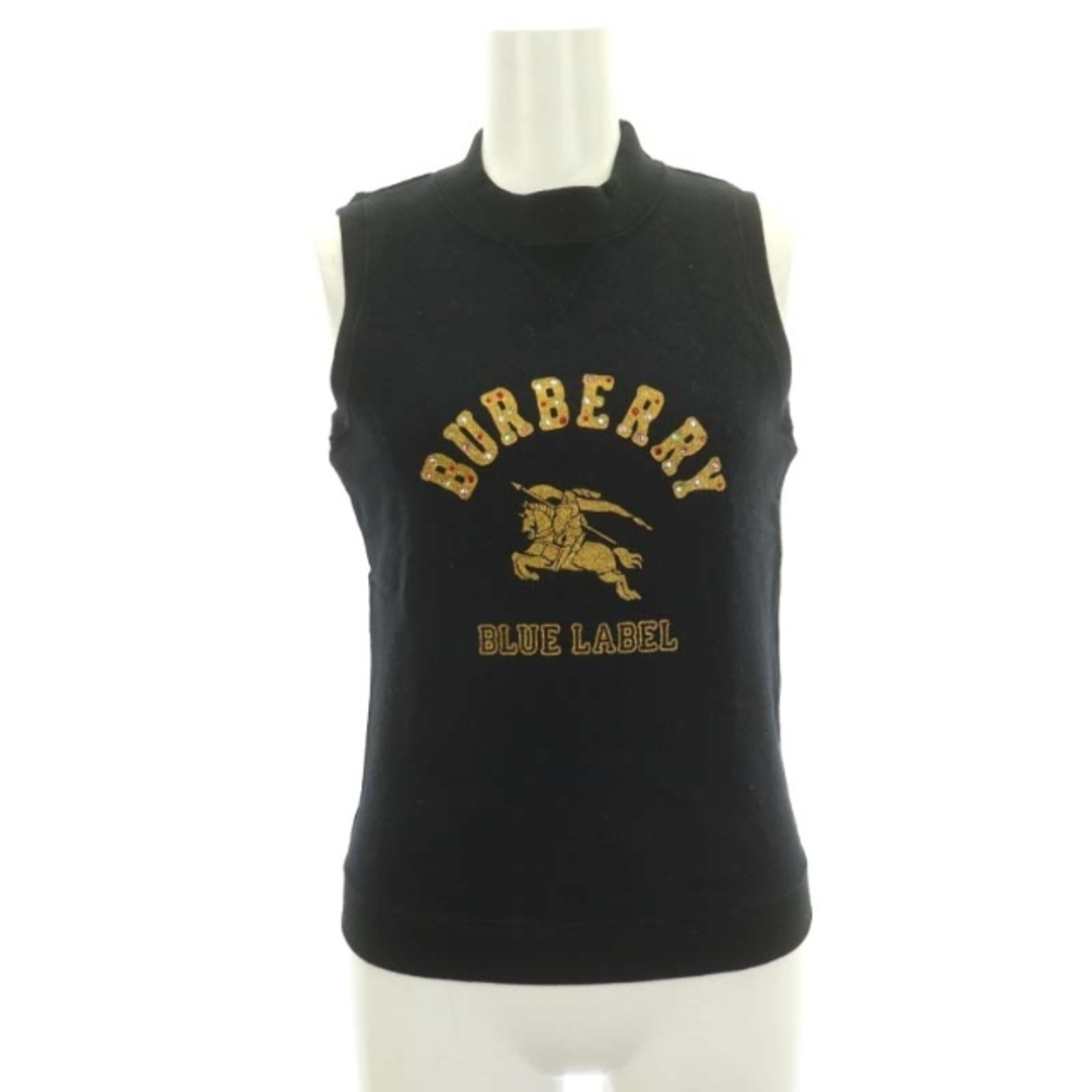 BURBERRY BLUE LABEL(バーバリーブルーレーベル)のバーバリーブルーレーベル カットソー Tシャツ ノースリーブ タンクトップ M レディースのトップス(その他)の商品写真