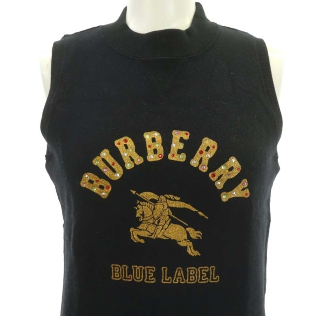 BURBERRY BLUE LABEL(バーバリーブルーレーベル)のバーバリーブルーレーベル カットソー Tシャツ ノースリーブ タンクトップ M レディースのトップス(その他)の商品写真